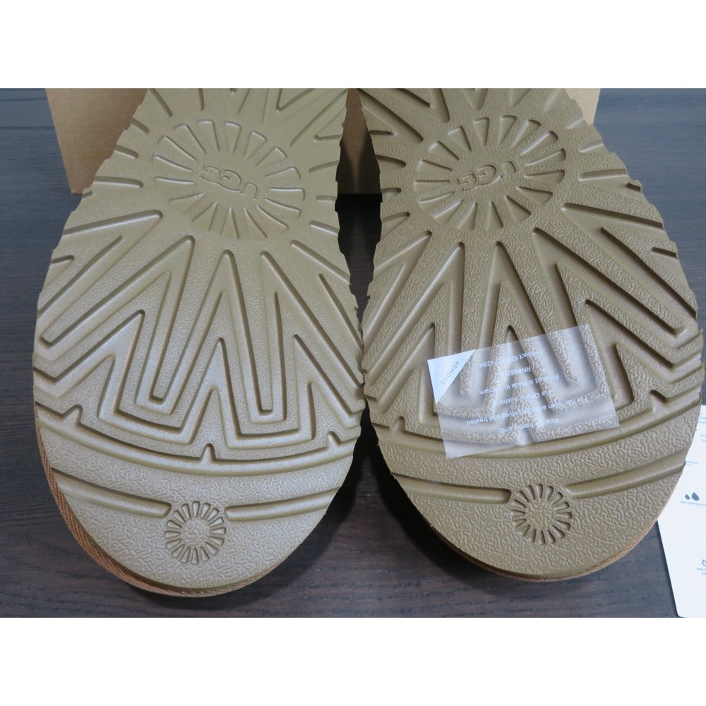 UGG Tasman II Slippers Womens 10 Chestnut Brown Shoes Slip On Comfort Fur Lined - Picture 8 of 12